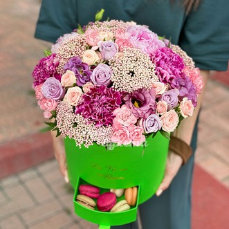 6 макарун в выдвижном ящике